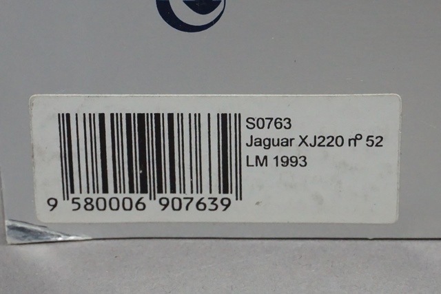 1/43 ѡ S0763 㥬 XJ220 LM 1993 #52
