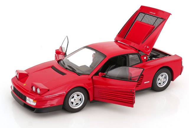 予約 KKDC120201 KK scale 1/12 フェラーリ Testarossa 1986 レッド