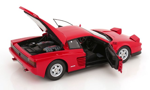 予約 KKDC120201 KK scale 1/12 フェラーリ Testarossa 1986 レッド