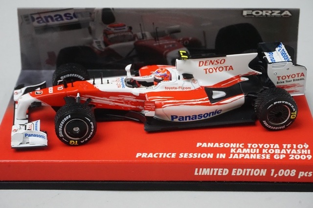 1/43 ߥ˥ץ 413090310 FORZA ѥʥ˥å ȥ西 TF109 GP ץ饯ƥ 2009 #10 Ӳ̴
