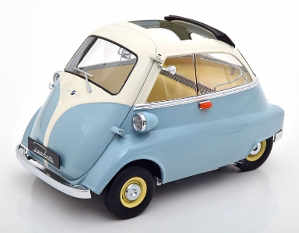  KKDC120044 KK scale 1/12 BMW 250 Isetta 1959 lightblue/white