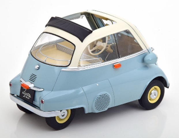 maroji BMW Isetta 250 ミニカー 新品 KKDC120044 KK scale 1/12 BMW 250 Isetta 1959 lightblue