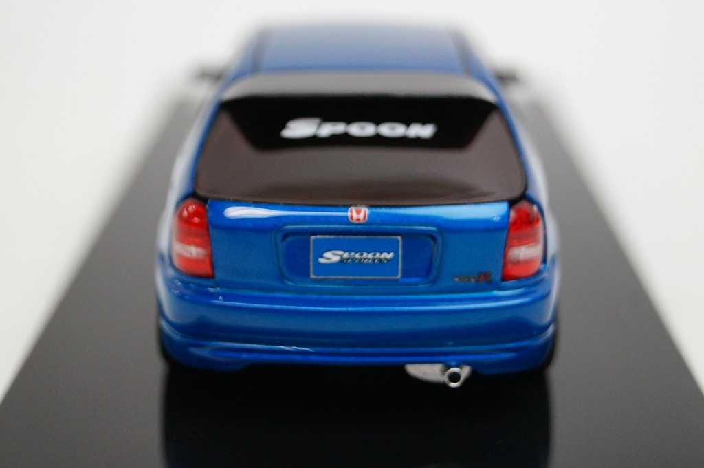 新品16S07-02 onemodel 1/43 ホンダ シビック EK9 Spoon ブルー, Boost