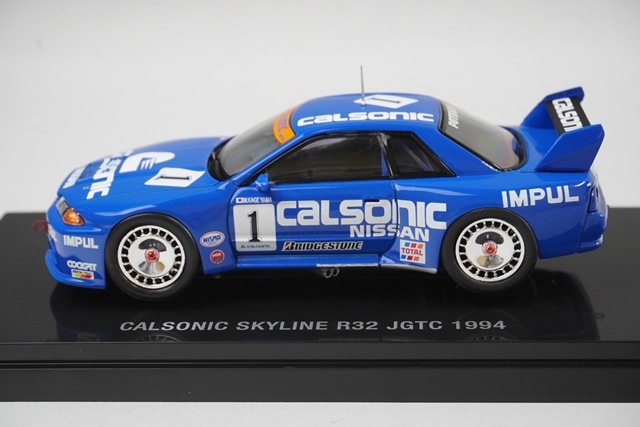 1/43 エブロ 44188 日産 カルソニック スカイライン R32 JGTC