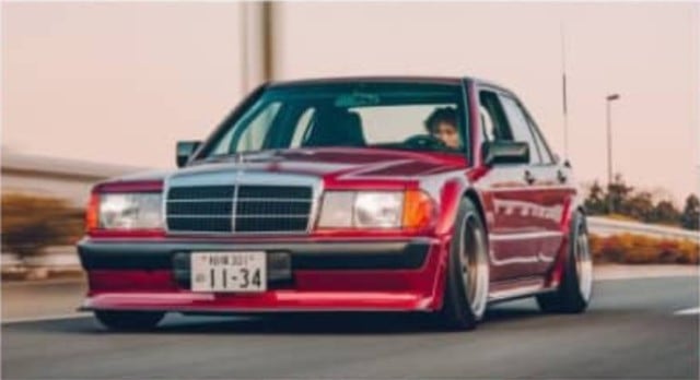 新品 HKM 1/64 メルセデス ベンツ Benz 190E W201 2.5-16 Evo II