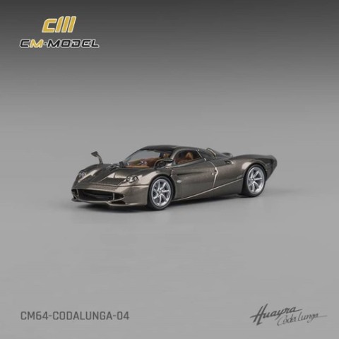 ���� CM64-Codalunga-04 CM-Model 1/64 �ѥ����� ��������� Pagani Codalunga Metallic Gungrey