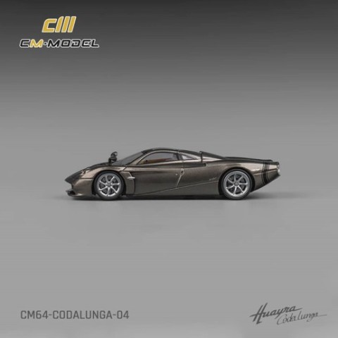 ���� CM64-Codalunga-04 CM-Model 1/64 �ѥ����� ��������� Pagani Codalunga Metallic Gungrey