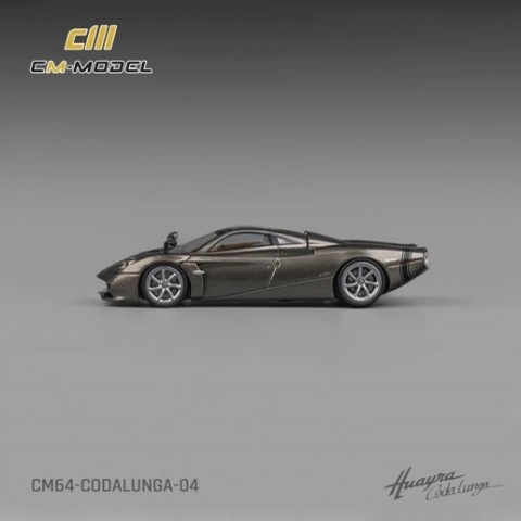 ���� CM64-Codalunga-04 CM-Model 1/64 �ѥ����� ��������� Pagani Codalunga Metallic Gungrey