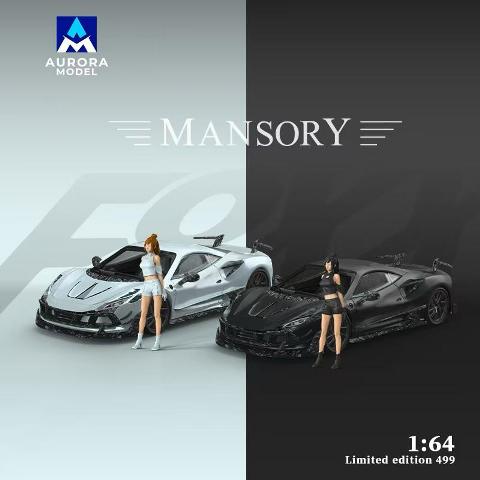 新品 AURORA MODEL AM 1/64 マンソリー F8 Tributo Mansory F8XX