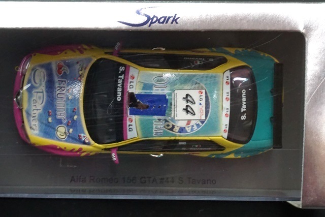 1/43 スパーク S0466 アルファロメオ 156 GTA ETCC 2004 #44 S.Tavano