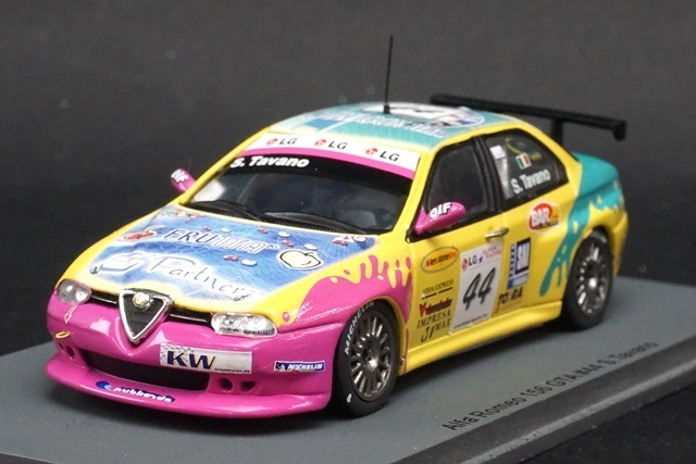 1/43 スパーク S0466 アルファロメオ 156 GTA ETCC 2004 #44 S.Tavano