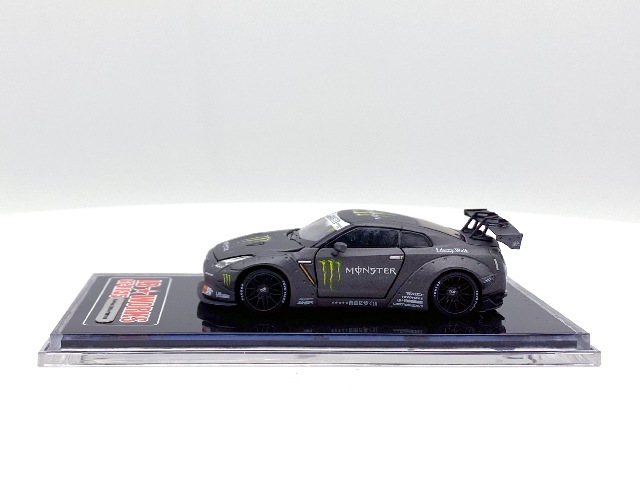【開封品】1/64 リバティーウォーク③モンスター 1/64スケール MINI GT「Nissan Z☆LB NATION WORKS」(Seiran