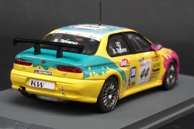 1/43 スパーク S0466 アルファロメオ 156 GTA ETCC 2004 #44 S.Tavano