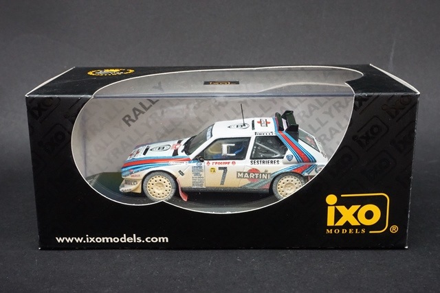 HPI 1/43 ランチア デルタ S4 1986 モンテカルロ No.7 1/43 イクソ LCJ004 ランチア デルタ S4 No.7 1986 モンテカルロラリー