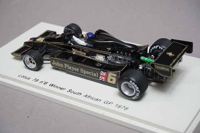 1/43 スパーク LOT-SPK-78ZAF ロータス 78 南アフリカGP 1978 R