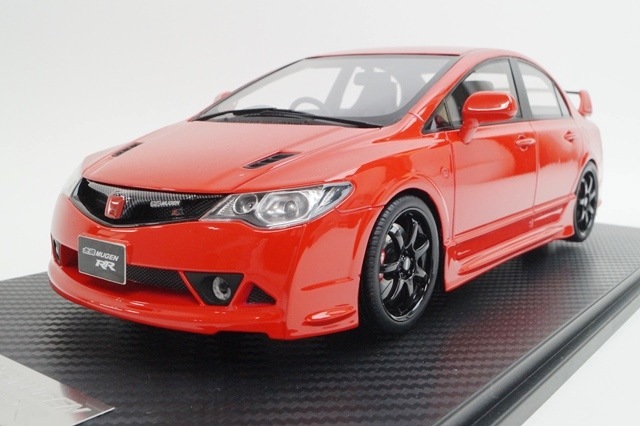 OTTO 1/18 ホンダ シビック 無限 RR FD2 2008 (レッド) オットー 1/18 ホンダ シビック 無限 RR (FD2) 2008 レッド