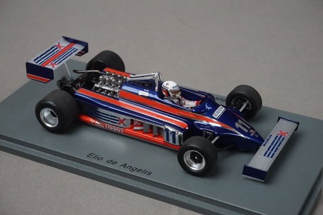 1/43 スパーク S5350 ロータス 87 モナコGP 1981 #11 E.デ.アンジェリ