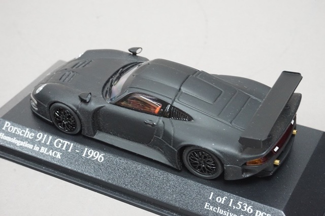 1/43 ߥ˥ץ 433966693  ۥ BLACK/֥å꡼ ݥ륷 911 GT1 1996