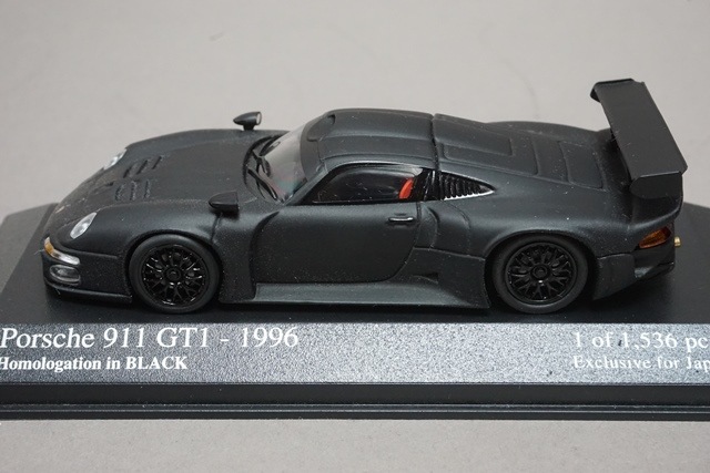 1/43 ߥ˥ץ 433966693  ۥ BLACK/֥å꡼ ݥ륷 911 GT1 1996