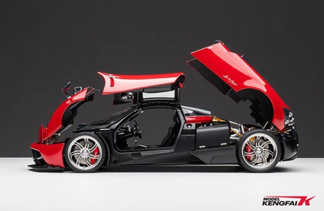 ��� KF004-2 KENGFai 1/12 �ѥ����� Pagani Huayra Pearl Red 
