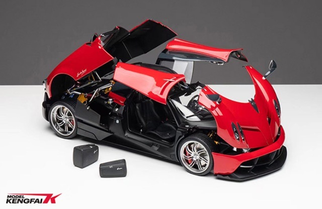 ��� KF004-2 KENGFai 1/12 �ѥ����� Pagani Huayra Pearl Red 