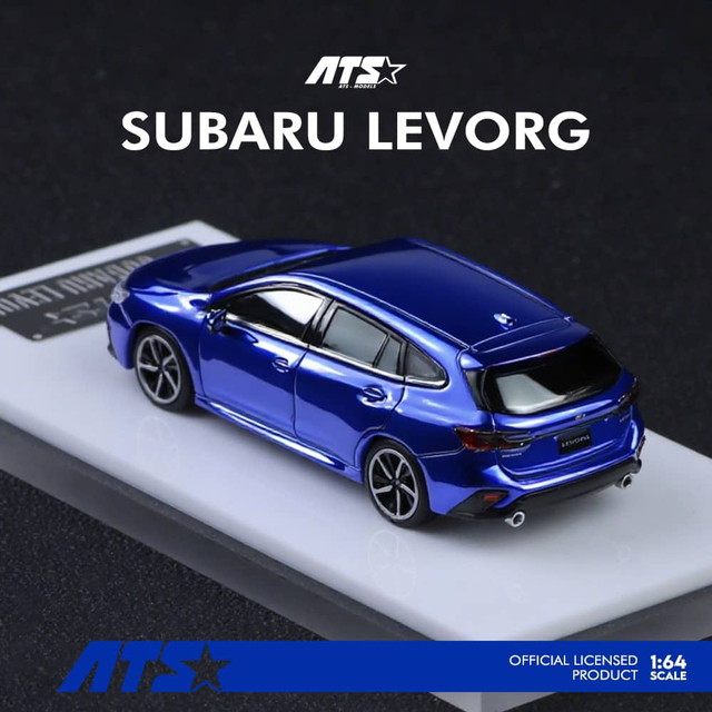 SUBARU LEVORG ミニカー 新品 ATS880301 ATS 1/64 スバル レボーグ Subalu Levorg Metallic