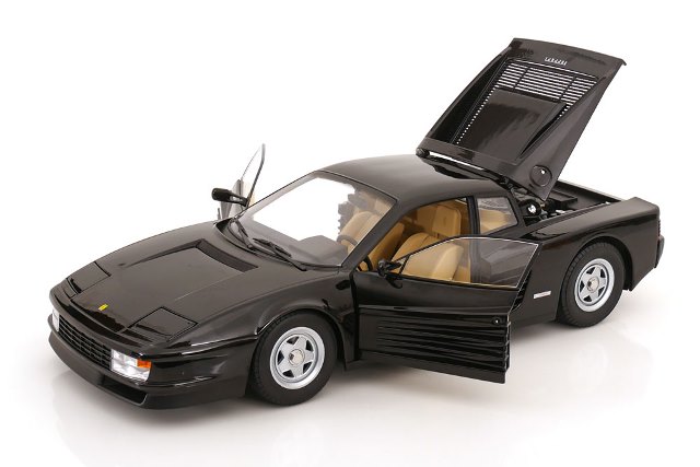予約 KKDC120202 KK scale 1/12 フェラーリ Testarossa 1986 ブラック