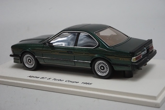 1/43 スパーク S0743 BMW アルピナ B7 S ターボ クーペ 1985 グリーン