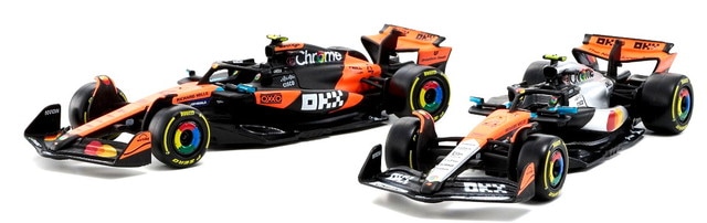 予約 18-38109N ブラーゴ 1/43 マクラーレン F1 MCL39 2025 L. ノリス