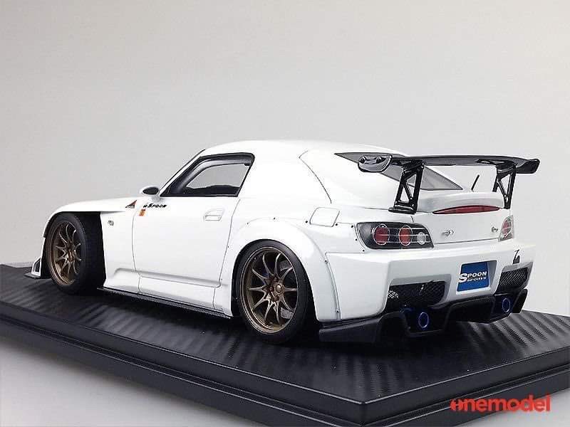 ͽ 22A03-01 onemodel 1/18 ۥ SPOON S2000 Street Version Grand prix white
