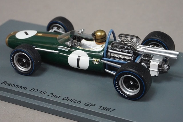 1/43 スパーク S4778 ブラバム BT19 オランダGP 2nd 1967 #1, Boost