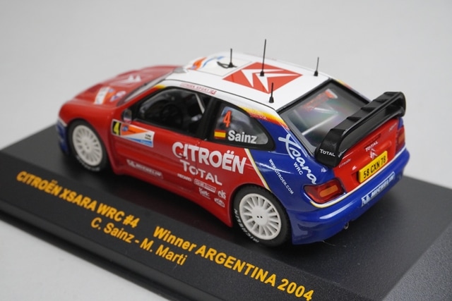 SCX シトロエン クサラ WRC アルファロメオ 156 スロットカー 1/43 イクソ RAM154 シトロエン クサラ WRC アルゼンチン 優勝 2004 #4