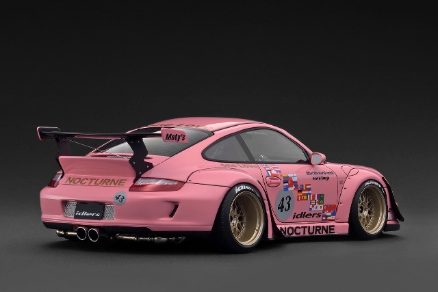 予約 IG3959 イグニッションモデル 1/18 RWB 997 Pink , Boost Gear ミニカー通販