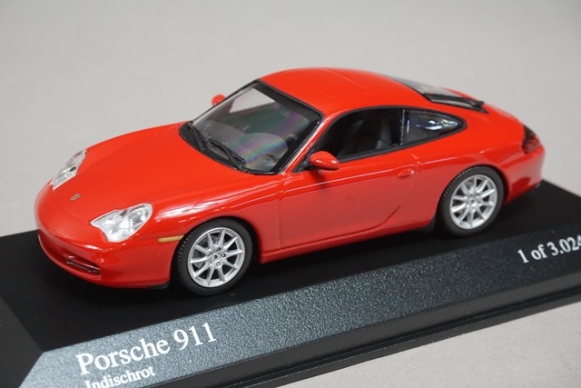 1/43 ミニチャンプス 400061024 ポルシェ 911 2001 レッド, Boost Gear