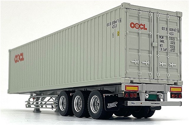 ���� KS03939A ���� 1/43  UD������GK���ܥȥ쥯������ƥʥ��ߥȥ졼�顼 (�֥�å� / OOCL ����ƥʡ� 