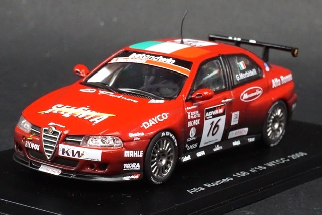 1/43 スパーク S0477 アルファロメオ 156 WTCC 2006 #16 Gianni