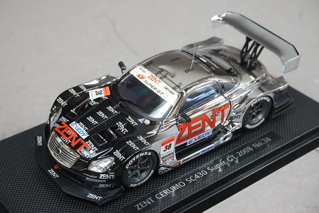 1/43 エブロ 44055 レクサス ゼント セルモ SC430 スーパーGT