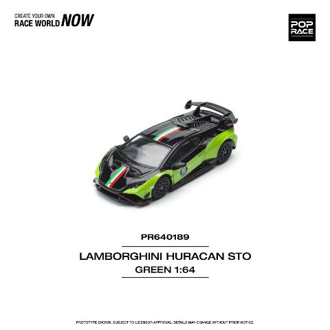 予約 PR640189 POP RACE 1/64 ランボルギーニ ウラカン LAMBORGHINI