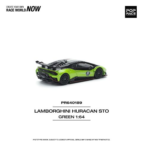 予約 PR640189 POP RACE 1/64 ランボルギーニ ウラカン LAMBORGHINI