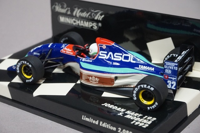 MINICHAMPS 1/43 JORDAN HART 192 M. GUGELMIN 1992 | eBay