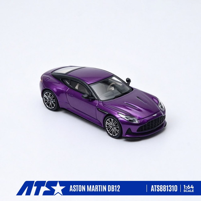 ͽ�� ATS881310 ATS 1/64 �����ȥ�ޡ��ƥ��� ASTON MARTIN DB12 Metal Purple