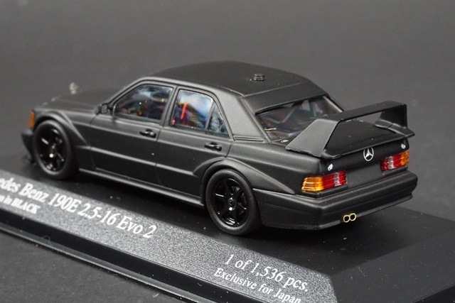 1/43 ミニチャンプス 403923493 京商 ホモロゲーション BLACK