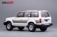 ��� KF032-1 KENGFai 1/18 �ȥ西 Toyota Land Cruiser ���ɥ��롼���� VX-R LC80 White General 