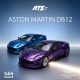ͽ�� ATS881310 ATS 1/64 �����ȥ�ޡ��ƥ��� ASTON MARTIN DB12 Metal Purple