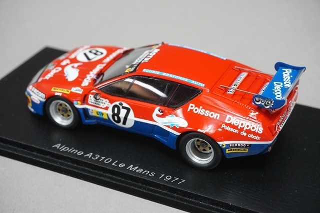 1/43 スパーク S5480 アルピーヌ A310 ルマン 1977 #87, Boost