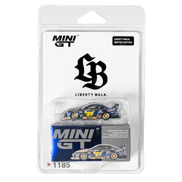 新品 MC141-BLSP TSM MINI-GT 1/64 LB-Super Silhouette S15 シルビア
