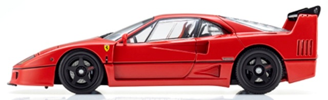 新品 KS08416RLM 京商 1/18 フェラーリ F40 ライトウェイト LMウイング
