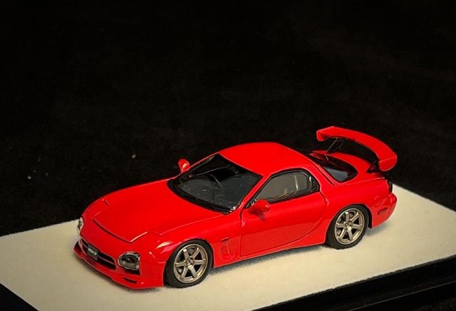 新品 PGM640804-1 PGM 1/64 マツダ MAZDA RX7 フル開閉モデル