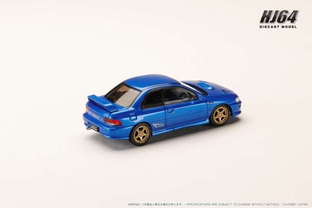 新品 HJ641079ABL ホビージャパン 1/64 スバル インプレッサ