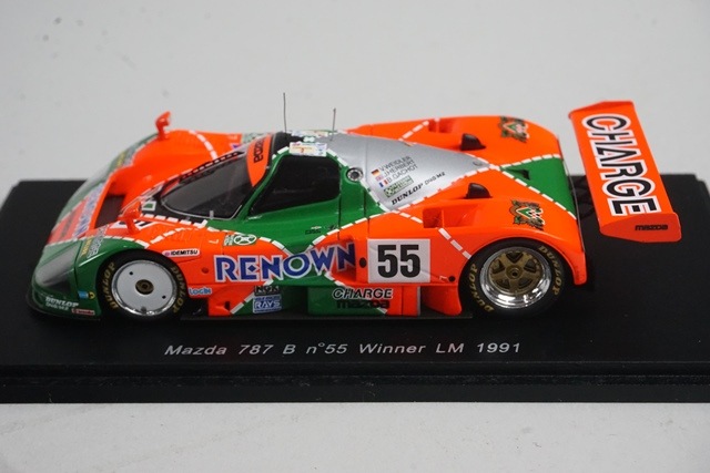 1/43 スパーク 43LM91 マツダ 787 B ルマン 優勝 1991 #55 V